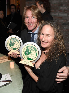LOS ANGELES, CA - FEBRUARY 22: Honorees Douglas Stoup and Dianna Cohen attend the 14th Annual Global Green Pre Oscar Party at TAO Hollywood on February 22, 2017 in Los Angeles, California. (Photo by Frazer Harrison/Getty Images for Global Green)