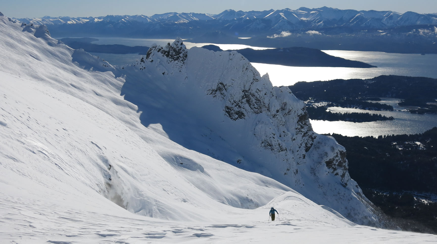 Skiing The Backcountry of Bariloche Ice Axe Expeditions